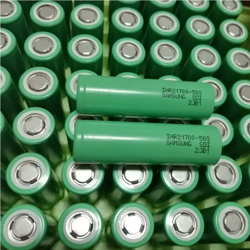 EU Stock INR21700 SDI Sam Sung 21700-50s 5000mah перезаряжаемый литий-ионный цилиндрический аккумулятор 45A 21700