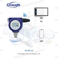 Transmisor de Presión Inalámbrico Clouds 4G con Clasificación IP68, Precisión de 0.5% FS para Monitoreo de Tuberías de Gas Natural en Tiempo Real con IoT
