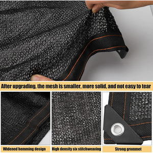 Cubiertas de Malla Rectangulares Negras para Piscinas de 20x40 pies, para Verano e Invierno, con Cuerdas de Fijación, Venta al Por Mayor - Product Image 2