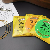 Bright Sound 80/20 Copper Content Brass Acoustic Guitar String Set in Bulk Can Be Custom Package