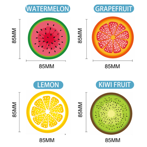Esponja de Cocina Absorbente de Celulosa Comprimida con Diseño de Frutas y Patrón Natural para Lavar Platos - Product Image 5