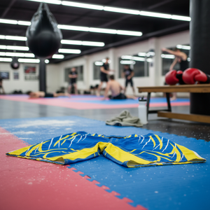 Offre Spéciale 2025 Logo avant imprimé par transfert de chaleur sur mesure Short de combat respirant et durable Short de boxe MMA pour hommes OEM Pakistan - Product Image 3