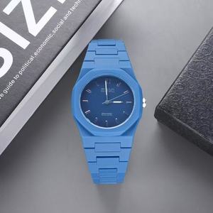 Reloj de cuarzo de lujo personalizable para hombre con correa de acero inoxidable - Product Image 2