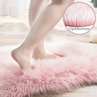 Factory Wholesale Carpet Manufacturer Polyester Carpet Living Room Bedroom Fluffy Soft Pet-Friendly Easy to Maintain Area Rug