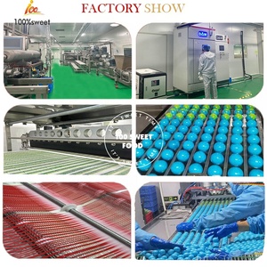 OEM/ODM bán buôn Halal hot-bán khổng lồ Gummy Worm Burger gấu kẹo chua trái cây ngọt ngào flavoured lớn mềm ngọt ngào - Product Image 6