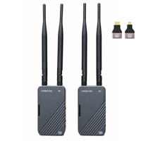 Émetteur et Récepteur HDMI Sans Fil 4K, Extension 500m (1640FT) 2.4G/5G pour Diffusion Vidéo/Audio Caméra/Moniteur/Projecteur
