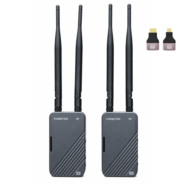 4K HDMI Wireless Transmitter and Receiver 500m Extender 1640FT 2.4G/5G for Streaming Video Audio Camera/Monitor/Projector