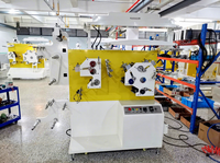 JR-1531 3 + 1 couleurs Flexo Satin ruban étiquette machine d'impression vêtement tissu lavage soin étiquette machines d'impression prix