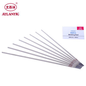 Électrodes de soudage 6011 de qualité supérieure, fabriquées en Chine par ATLANTIC, une usine réputée. - Product Image 5