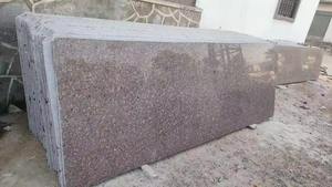 Piedra Natural Premium, azulejo de granito de seda de cobre, superficie pulida, estructura fuerte, sala de estar elegante, uso Exterior, forma de losa grande - Product Image 3