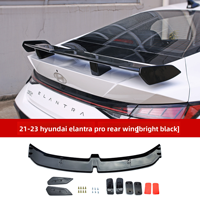 Convient à 23 modèles de Hyundai Elantra pour la modification du spoiler avant, du lèvre avant, des jupes latérales, des ailerons, du spoiler arrière et du lèvre arrière.