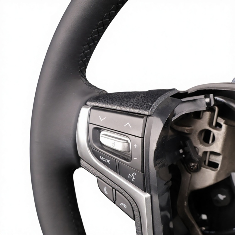 Universal Custom Leather Steering Wheel (Toyota Fitment), photo 4