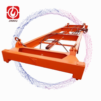 Écarteur de conteneurs manuel personnalisable de 40 pieds avec verrous torsionnels pour la manutention ferroviaire en entrepôt