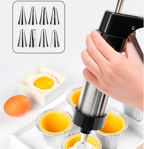 بندقية البثق آلة البسكويت كريم تزيين بندقية تزيين الفم تذويب الفول أداة الخبز مجموعة العفن المنزلية - Product Image 5