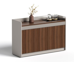 Customizable Eco Friendly Modern Durable Solid Wooden Lockable Freestanding Outdoor Office File Cabinet for Home School Hotel