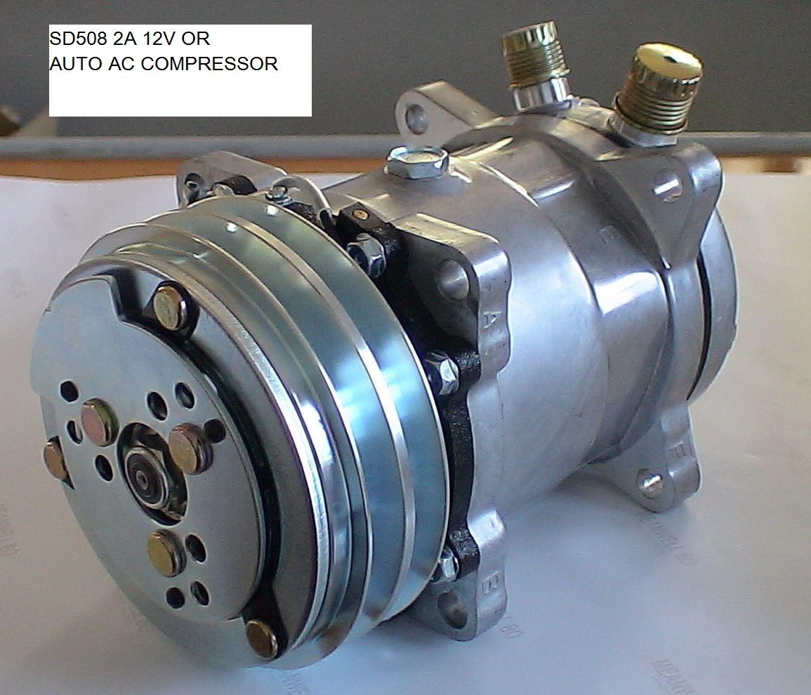新型サンデン式カーエアコンコンプレッサー R134A 12V 6PK 113MM
