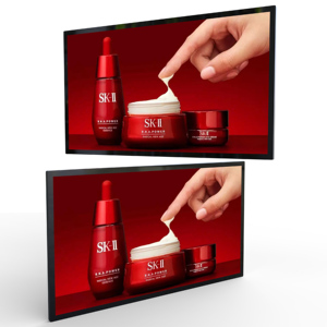 LCD quảng cáo Màn hình hiển thị 2k 4K 65-110 inch Kích thước lớn treo kỹ thuật số hiển thị kỹ thuật số cho cửa hàng cảm ứng kiosk - Product Image 1