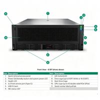 Serveur IA DL380a Gen12 pour l'inferenziation distribuée de LLM, supercalcul, processeur 6530P, 1 To DDR5, 64 Go FC 25 Gb, OCP3, Nœud Intelligent