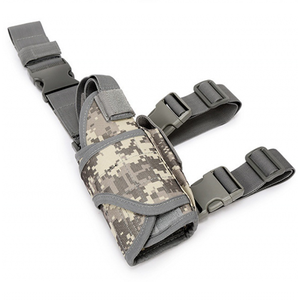 GS02 Khaki Green Black Camouflage Waist and Leg Fix <b>Attach</b> Tools Holsters <b>Molle</b> Platform - Product Image 5