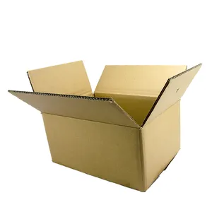 low price Recycled brown kraft corrugated cardboard mug packaging candle shipping boxes packing box cardboard