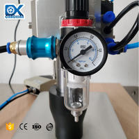 Vente en gros 47mm de diamètre Petit stockage Bouteilles en verre transparent Bocaux Échantillon Machine à sceller les flacons de table