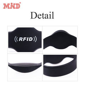 13.56Mhz NFC Dây Đeo Cổ Tay <span class=keywords><strong>Legic</strong></span> Thủ Mim256 RFID Silicone Vòng Đeo Tay Tổ Chức Sự Kiện Tập Thể Dục Không Thấm Nước - Product Image 5