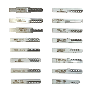 TESA-ST8 Yale hs-k Elite EVO <strong>Mul</strong> <strong>lock</strong> 7X7 civil residential hardware tools European locksmith tool set - Product Image 5