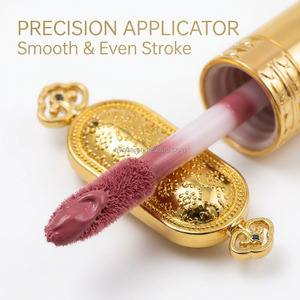 <b>Custom</b> High End Lip Gloss Light Texture Hydrating Matte Velvet Long Wear <b>lipstick</b> Moisturizing Plumping Vegan - Product Image 6