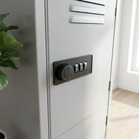 YH1280 Serrure d'armoire électrique biométrique empreinte digitale combinaison serrure de tiroir mot de passe numérique Serrure de tiroir