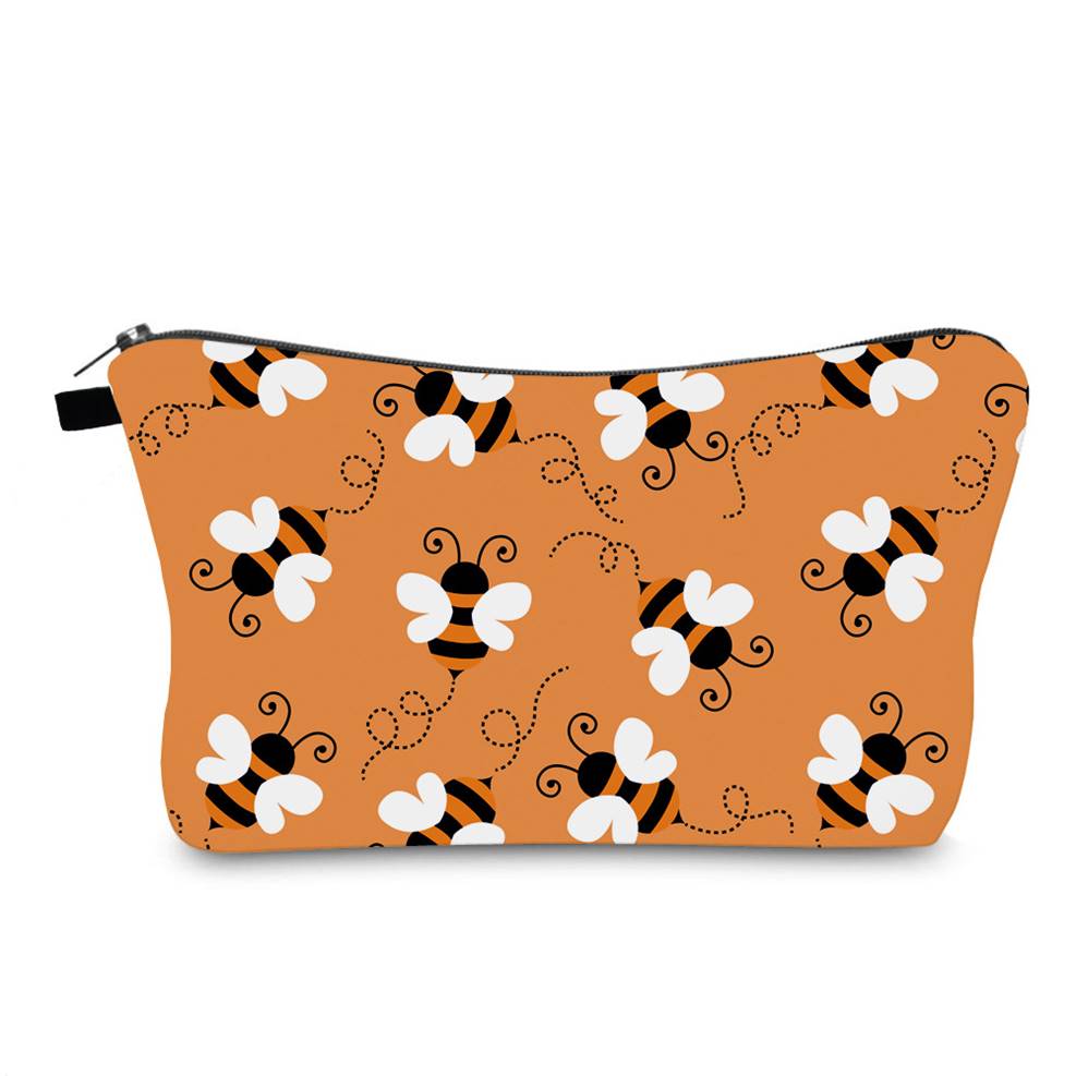 cheetah print makeup bag