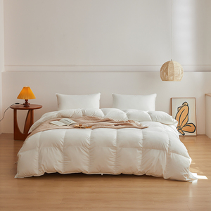 Couette d'hiver extra chaude et moelleuse <span class=keywords><strong>Grand</strong></span> White Goose pour lit Queen Size, garnissage hypoallergénique en plumes d'oie - Product Image 6