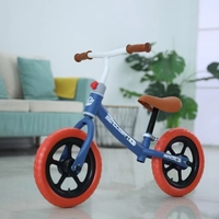 Bicicleta de Equilibrio para Niños Pequeños de 12 Pulgadas Sin Pedales para 2-5 Años, Ligera, 4 kg, Cuadro de Acero, Primera Bicicleta de Entrenamiento para Niños