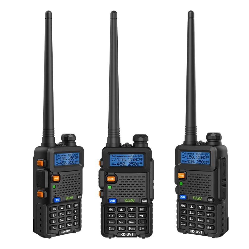 Wln KD-UV1 UHF 3-6 km โทรศัพท์มือถือแบบพกพาห้างสรรพสินค้าช้อปปิ้งมือถือ walkie talkie