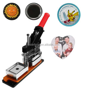 베스트셀러 DIY 다양한 크기 자석 제작 기계 종이 제품 버튼 배지 냉장고 핀 사진 자석 자석 제작 기계 - Product Image 3