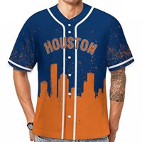 Kaus Jersey nama & nomor kustom kaus Kota bisbol untuk hadiah penggemar