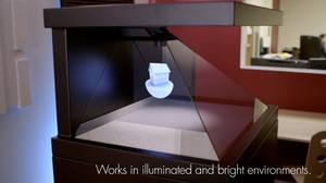 Vitrine d'affichage holographique 3D, projection 3D à 270 degrés, cabinet holographique, imagerie stéréo fantôme, imagerie aérienne 3D - Product Image 4