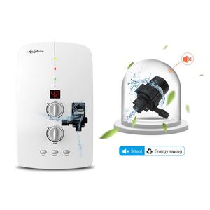 Calentador de agua eléctrico de 5500W, Control de perilla de bomba, elemento calefactor de acero inoxidable LED, protección de seguridad de plástico para Hotel doméstico - Product Image 6