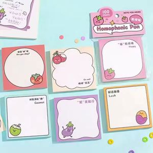 Fournisseur de papeterie, blocs-notes autocollants miniatures aux couleurs néon à forte adhérence pour l'école, le bureau, la salle de classe - Product Image 2