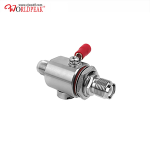 TNC <span class=keywords><strong>femelle</strong></span> à <span class=keywords><strong>Jack</strong></span> connecteur de cloison parafoudre coaxial parafoudre avec GDT 90V 230V 0-6G Rf parafoudre coaxial RP TNC - Product Image 5