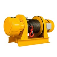 Treuil électrique triphasé de 8 tonnes pour levage de charges lourdes avec câble métallique