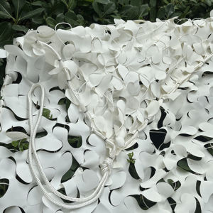 <span class=keywords><strong>Filet</strong></span> d'ombrage <span class=keywords><strong>camouflage</strong></span> <span class=keywords><strong>blanc</strong></span> 3x4m avec <span class=keywords><strong>filet</strong></span> arrière - Product Image 2