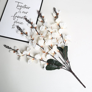 <span class=keywords><strong>Fleur</strong></span> artificielle pour la fête des mères, arrangement de fleurs <span class=keywords><strong>d</strong></span>'orchidée en soie fait main, <span class=keywords><strong>d</strong></span>écoration de meubles de salon - Product Image 6