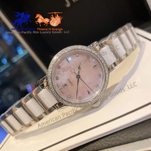 Longnes Nouvelle Montre de Luxe pour Femme, Élégante et Tendance, à Quartz, avec Bracelet en Acier Inoxydable et Cuir, Étanche - Product Image 3