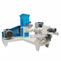 Fabricant professionnel d'extrudeuses d'aliments pour poissons flottants, 400 kg par heure, vente en promotion