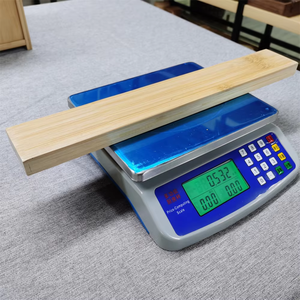 Ripiani galleggianti <span class=keywords><strong>in</strong></span> <span class=keywords><strong>legno</strong></span> rustico a <span class=keywords><strong>parete</strong></span> porta coltelli con soluzione di stoccaggio magnetico per la cucina - Product Image 2