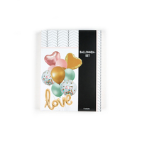11Pcs Set Buket Balon Cinta Emas dengan Balon Foil "Love" & Balon Konfeti Sage Pink untuk Lamaran Pernikahan & Dekorasi Hari Valentine