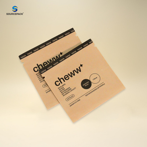 Compostable Small Size <strong>Sachet</strong> for Tea Coffee Powder Packaging the Snack Food Packaging Pouch Kraft Paper <strong>Sachet</strong> - Product Image 3