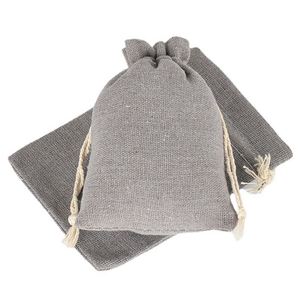 Sac de rangement en toile et coton de couleur en gros, avec cordon de serrage, en flanelle, anti-poussière, avec un espace d'organisation pour les articles en vrac - Product Image 3