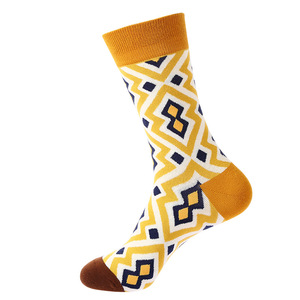 <span class=keywords><strong>Chaussettes</strong></span> tubulaires en coton pour hommes, à rayures vintage, simples, personnalisées, avec logo imprimé en jacquard, pour le sport, le basketball <span class=keywords><strong>et</strong></span> les occasions décontractées - Product Image 6