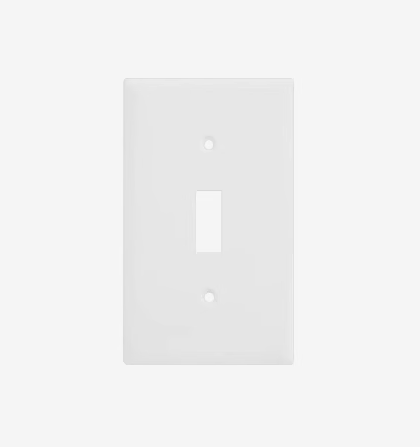 For Shanghai Linsky Plastic Wall Plates Model 118 1-Gang Household Electrical Panel CN/SHG